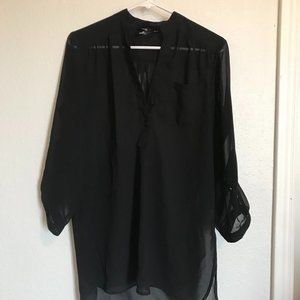 Ali & Kris Sheer Black Top